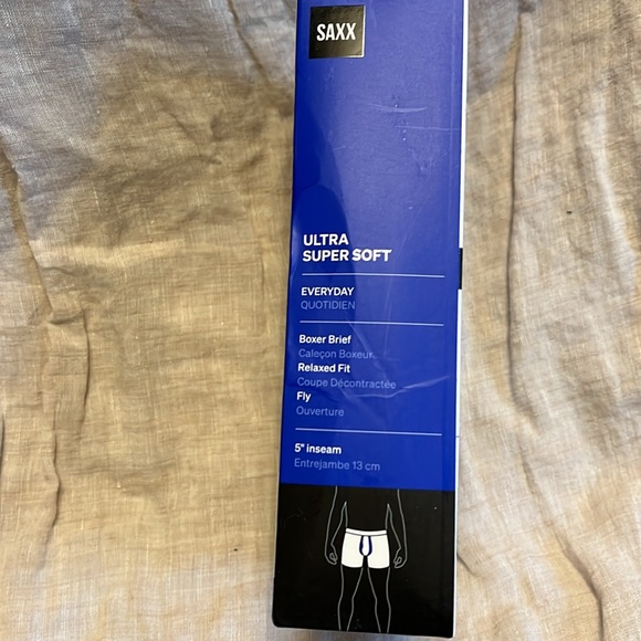 Saxx Ultra Super Soft (2 Pack) Comfort Blend Boxer Brief Brief (Med) - Picture 3 of 7